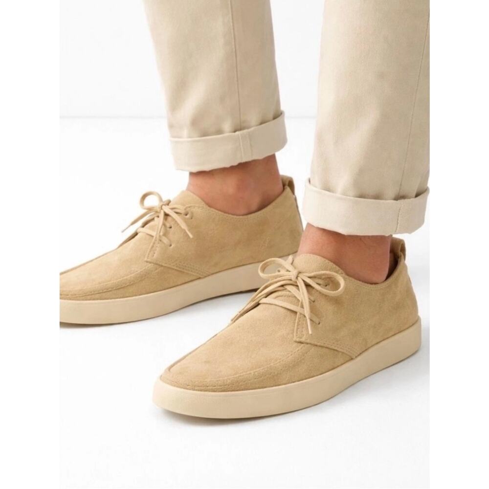 Everlane Desert Chukka Sneaker Boot Pebble Suede Leather Casual Sand NIB 12